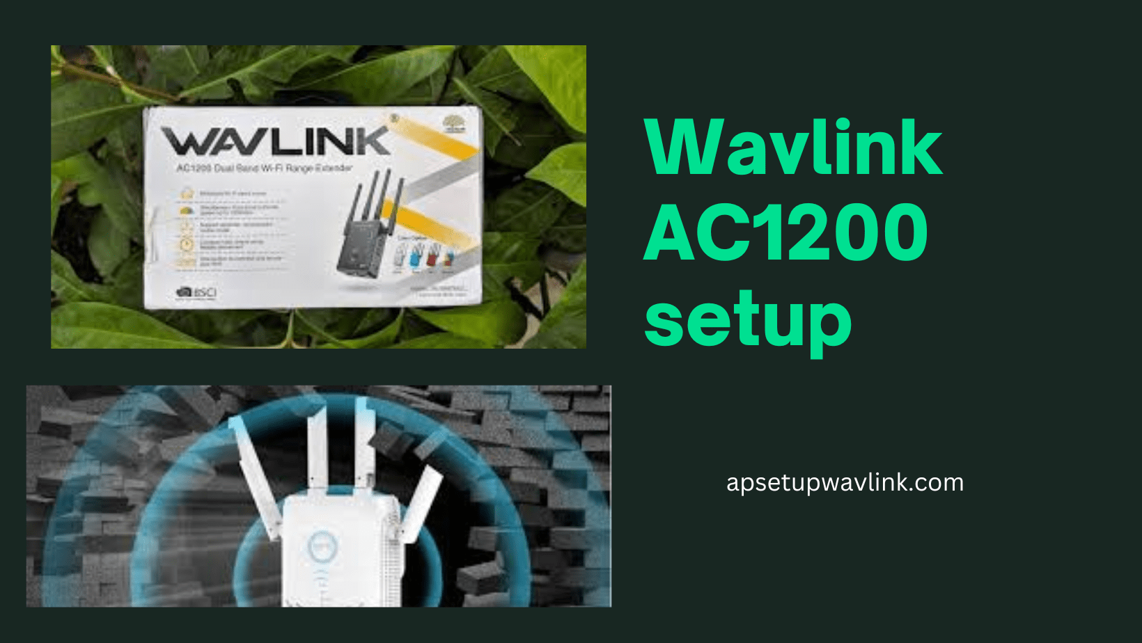 Read more about the article Wavlink AC1200 setup