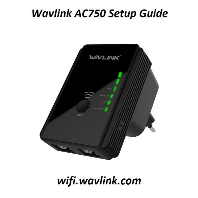 Wavlink AC750 setup Ap.setup 192.168.10.1