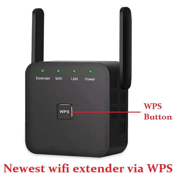 Newest wifi extender setup via WPS