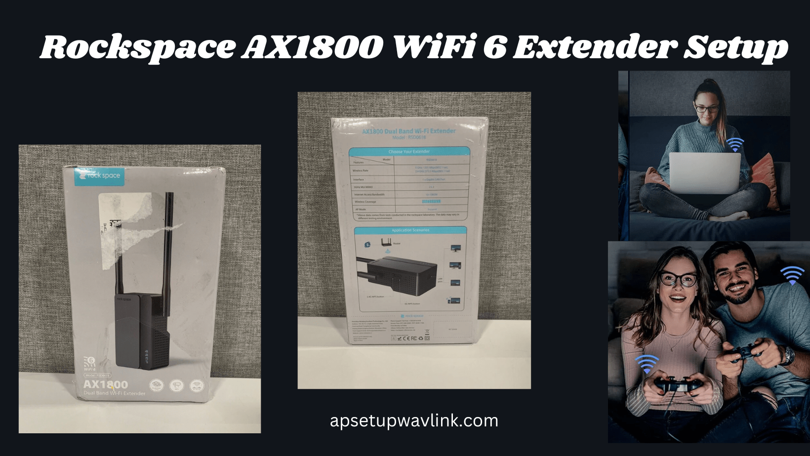 You are currently viewing The Ultimate Guide for Rockspace AX1800 WiFi 6 Extender Setup