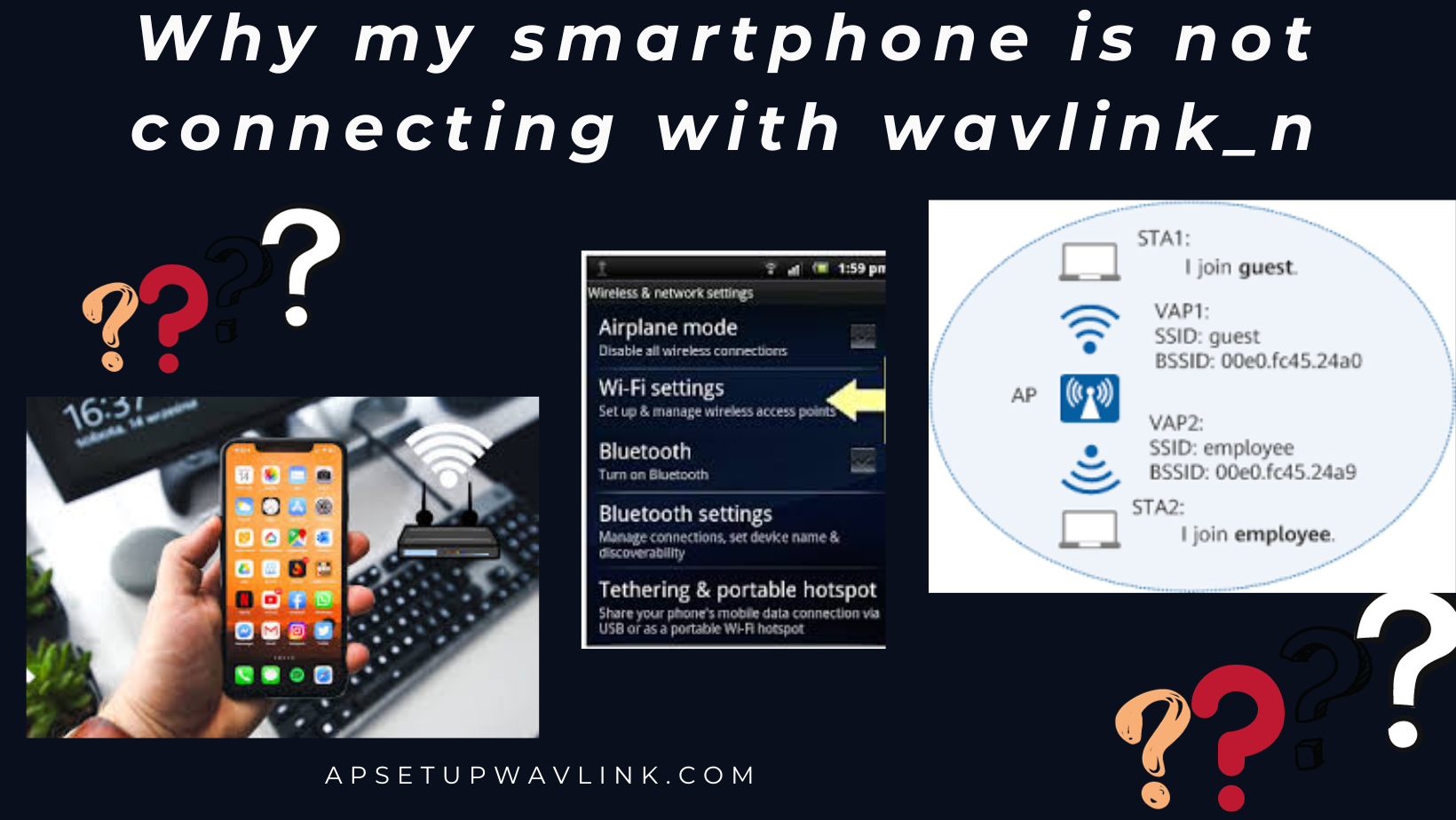 You are currently viewing Why my smartphone is not connecting with wavlink_n?