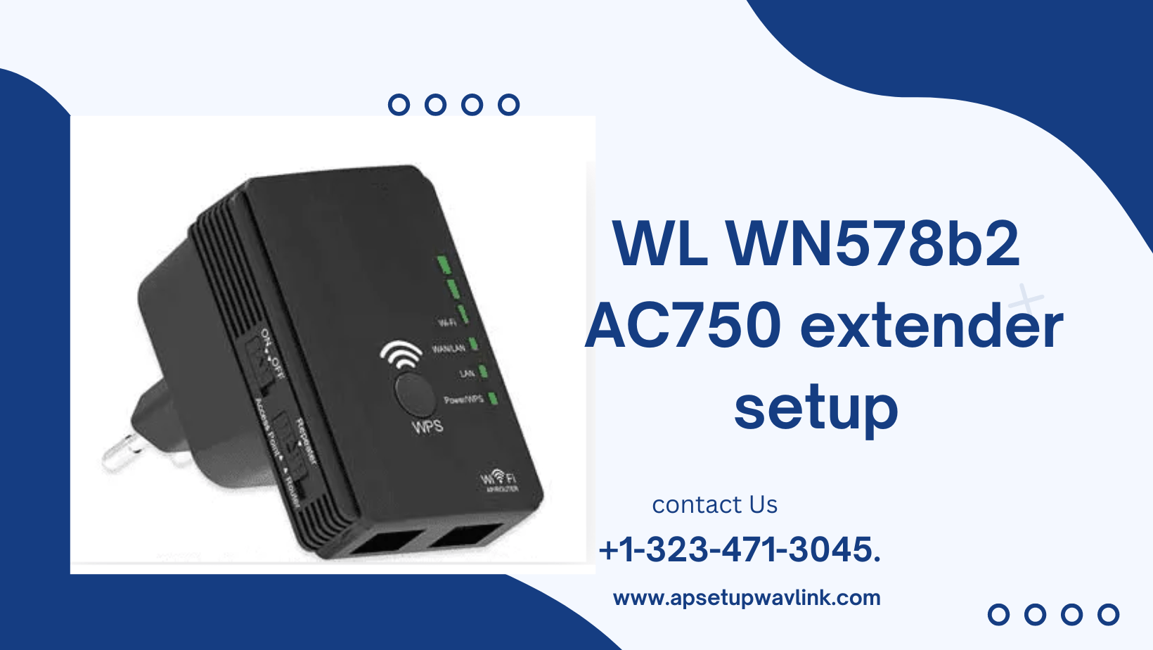 Read more about the article WL WN578b2 AC750 extender setup