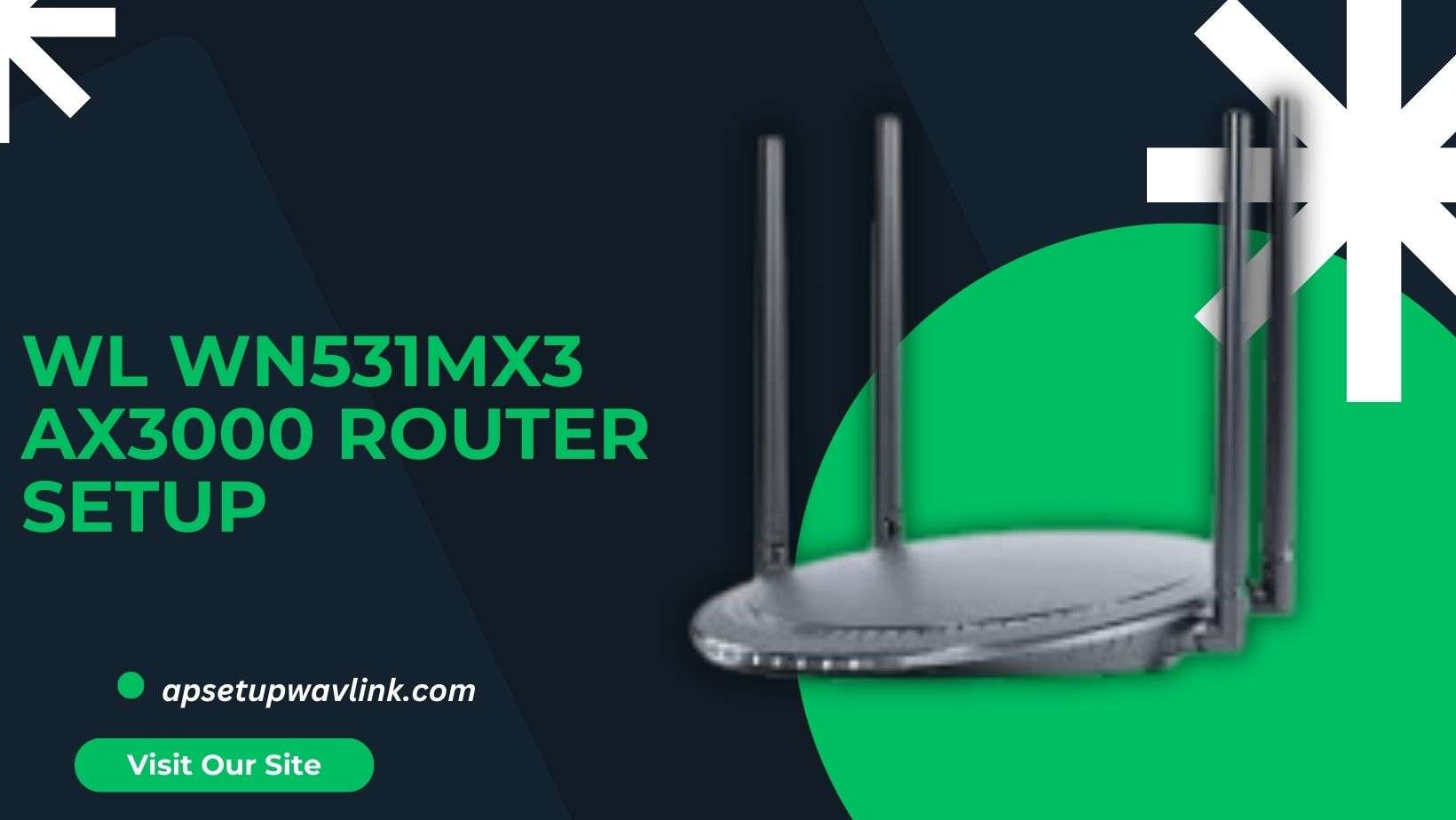 Read more about the article WL WN531MX3 AX3000 Router Setup