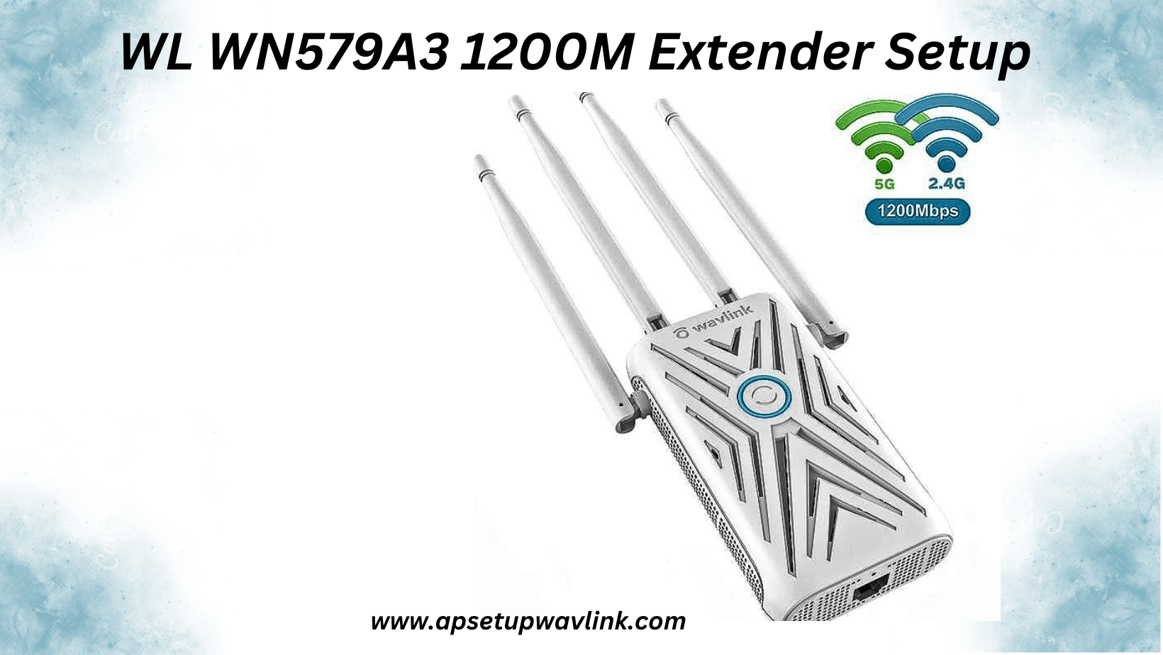 Read more about the article WL WN579A3 1200M Extender Setup
