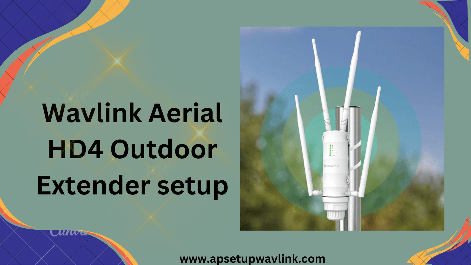Read more about the article Wavlink Aerial HD4 Outdoor Extender setup